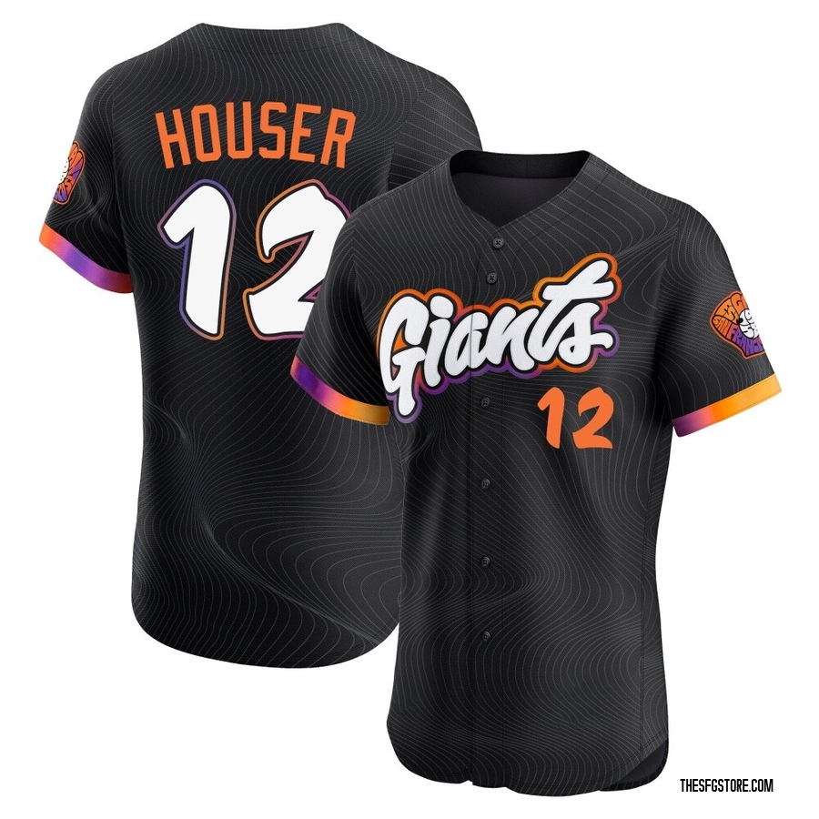 Anthracite Elite Adrian Houser Men's San Francisco Giants 2025 City Connect Jersey
