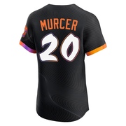 Anthracite Elite Bobby Murcer Men's San Francisco Giants 2025 City Connect Jersey