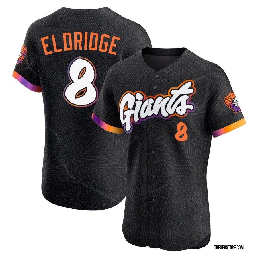 Anthracite Elite Bryce Eldridge Men's San Francisco Giants 2025 City Connect Jersey