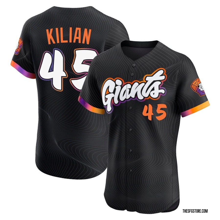 Anthracite Elite Caleb Kilian Men's San Francisco Giants 2025 City Connect Jersey