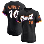 Anthracite Elite Casey Schmitt Men's San Francisco Giants 2025 City Connect Jersey