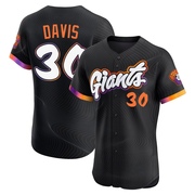 Anthracite Elite Chili Davis Men's San Francisco Giants 2025 City Connect Jersey
