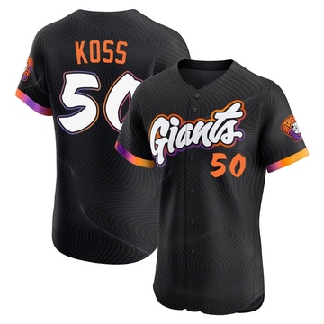 Anthracite Elite Christian Koss Men's San Francisco Giants 2025 City Connect Jersey