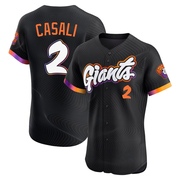 Anthracite Elite Curt Casali Men's San Francisco Giants 2025 City Connect Jersey