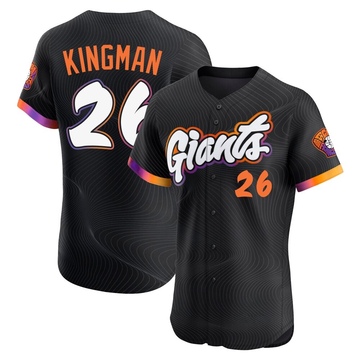 Anthracite Elite Dave Kingman Men's San Francisco Giants 2025 City Connect Jersey