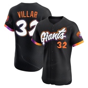 Anthracite Elite David Villar Men's San Francisco Giants 2025 City Connect Jersey