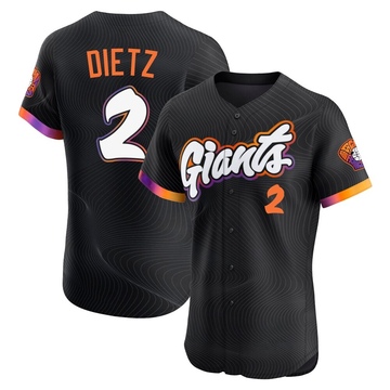 Anthracite Elite Dick Dietz Men's San Francisco Giants 2025 City Connect Jersey