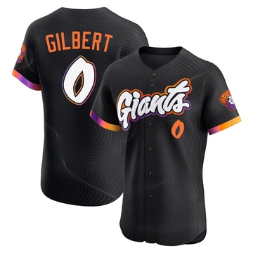 Anthracite Elite Drew Gilbert Men's San Francisco Giants 2025 City Connect Jersey