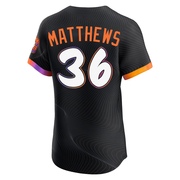 Anthracite Elite Gary Matthews Men's San Francisco Giants 2025 City Connect Jersey
