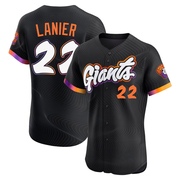 Anthracite Elite Hal Lanier Men's San Francisco Giants 2025 City Connect Jersey