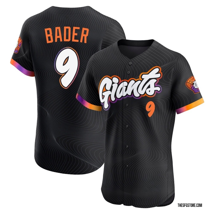 Anthracite Elite Harrison Bader Men's San Francisco Giants 2025 City Connect Jersey