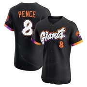 Anthracite Elite Hunter Pence Men's San Francisco Giants 2025 City Connect Jersey
