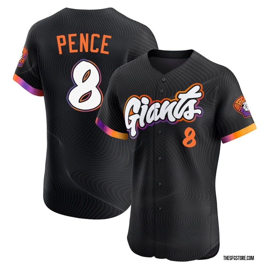 Anthracite Elite Hunter Pence Men's San Francisco Giants 2025 City Connect Jersey