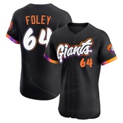 Anthracite Elite Jason Foley Men's San Francisco Giants 2025 City Connect Jersey