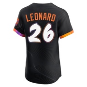 Anthracite Elite Jeffrey Leonard Men's San Francisco Giants 2025 City Connect Jersey