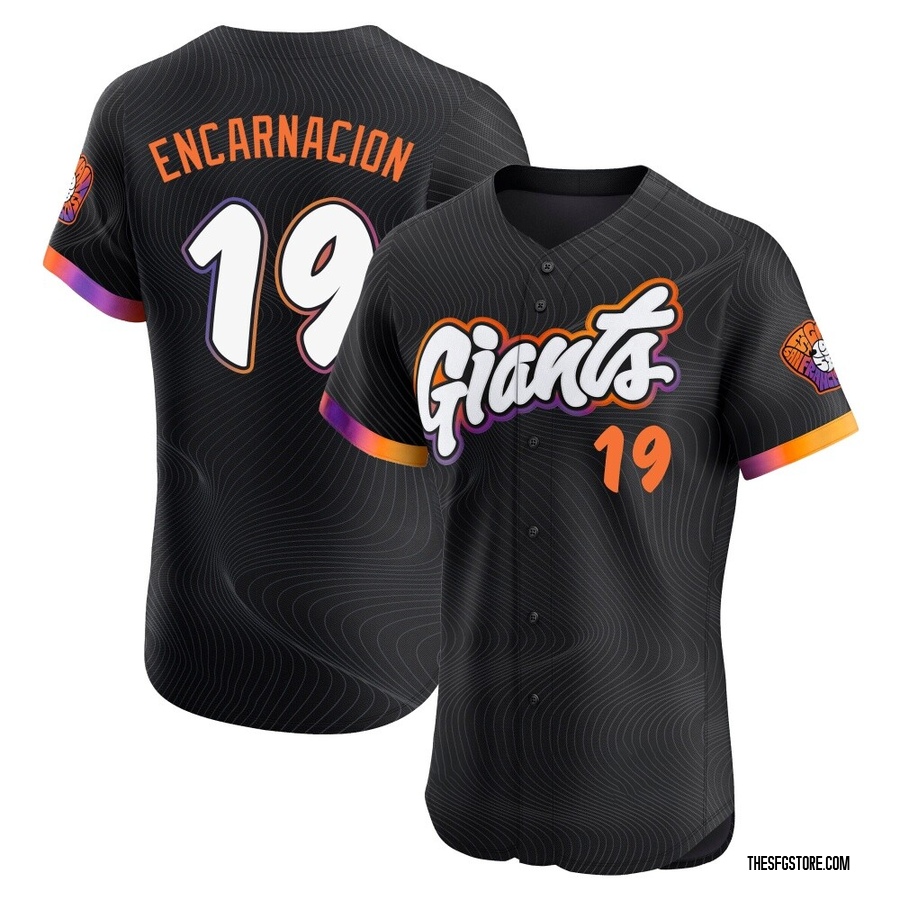 Anthracite Elite Jerar Encarnacion Men's San Francisco Giants 2025 City Connect Jersey