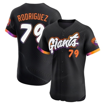 Anthracite Elite Jesus Rodriguez Men's San Francisco Giants 2025 City Connect Jersey