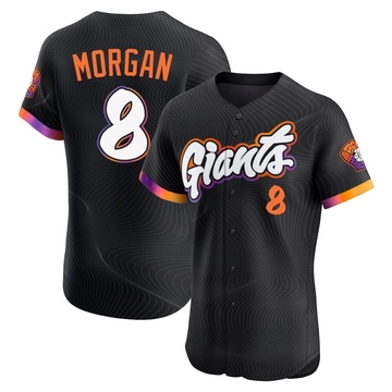 Anthracite Elite Joe Morgan Men's San Francisco Giants 2025 City Connect Jersey