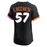 Anthracite Elite Joey Lucchesi Men's San Francisco Giants 2025 City Connect Jersey
