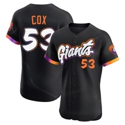 Anthracite Elite Jonah Cox Men's San Francisco Giants 2025 City Connect Jersey