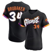Anthracite Elite JT Brubaker Men's San Francisco Giants 2025 City Connect Jersey