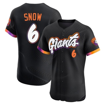 Anthracite Elite J.t. Snow Men's San Francisco Giants 2025 City Connect Jersey