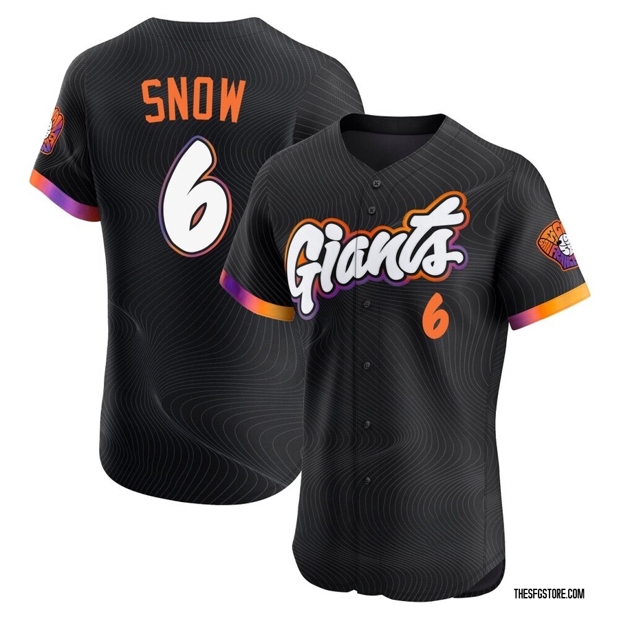 Anthracite Elite J.t. Snow Men's San Francisco Giants 2025 City Connect Jersey