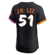 Anthracite Elite Jung Hoo Lee Men's San Francisco Giants 2025 City Connect Jersey