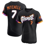 Anthracite Elite Kevin Mitchell Men's San Francisco Giants 2025 City Connect Jersey
