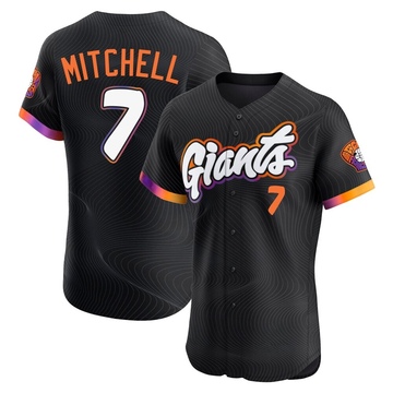 Anthracite Elite Kevin Mitchell Men's San Francisco Giants 2025 City Connect Jersey