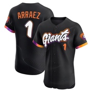Anthracite Elite Luis Arraez Men's San Francisco Giants 2025 City Connect Jersey
