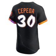 Anthracite Elite Orlando Cepeda Men's San Francisco Giants 2025 City Connect Jersey