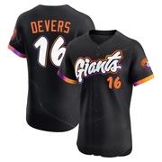 Anthracite Elite Rafael Devers Men's San Francisco Giants 2025 City Connect Jersey