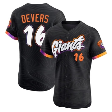Anthracite Elite Rafael Devers Men's San Francisco Giants 2025 City Connect Jersey
