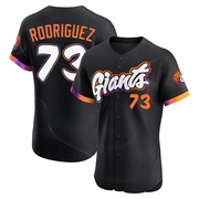 Anthracite Elite Randy Rodriguez Men's San Francisco Giants 2025 City Connect Jersey