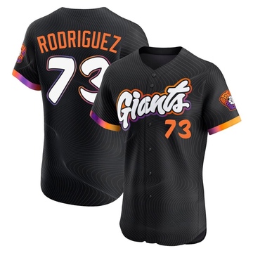 Anthracite Elite Randy Rodriguez Men's San Francisco Giants 2025 City Connect Jersey