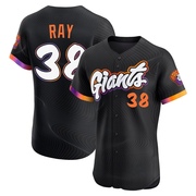 Anthracite Elite Robbie Ray Men's San Francisco Giants 2025 City Connect Jersey