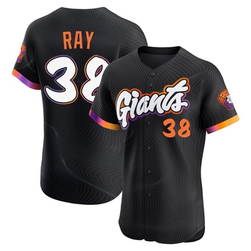 Anthracite Elite Robbie Ray Men's San Francisco Giants 2025 City Connect Jersey