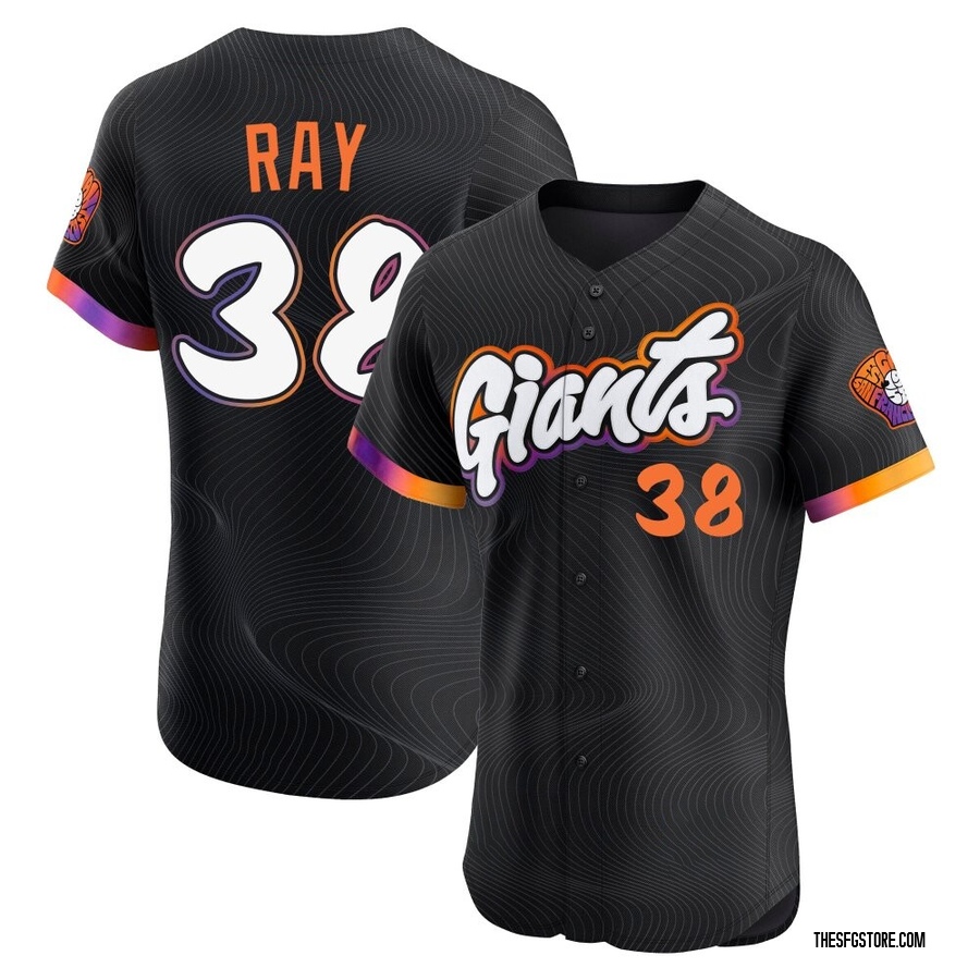 Anthracite Elite Robbie Ray Men's San Francisco Giants 2025 City Connect Jersey
