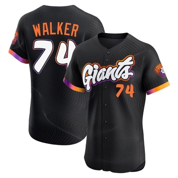 Anthracite Elite Ryan Walker Men's San Francisco Giants 2025 City Connect Jersey