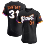 Anthracite Elite Sam Hentges Men's San Francisco Giants 2025 City Connect Jersey