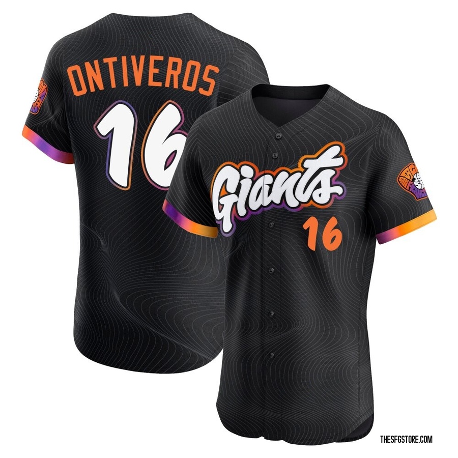 Anthracite Elite Steve Ontiveros Men's San Francisco Giants 2025 City Connect Jersey
