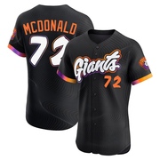Anthracite Elite Trevor McDonald Men's San Francisco Giants 2025 City Connect Jersey
