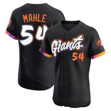 Anthracite Elite Tyler Mahle Men's San Francisco Giants 2025 City Connect Jersey