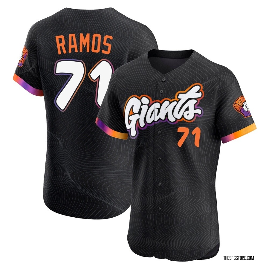 Anthracite Elite Wilkin Ramos Men's San Francisco Giants 2025 City Connect Jersey