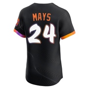Anthracite Elite Willie Mays Men's San Francisco Giants 2025 City Connect Jersey