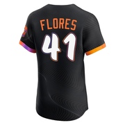 Anthracite Elite Wilmer Flores Men's San Francisco Giants 2025 City Connect Jersey