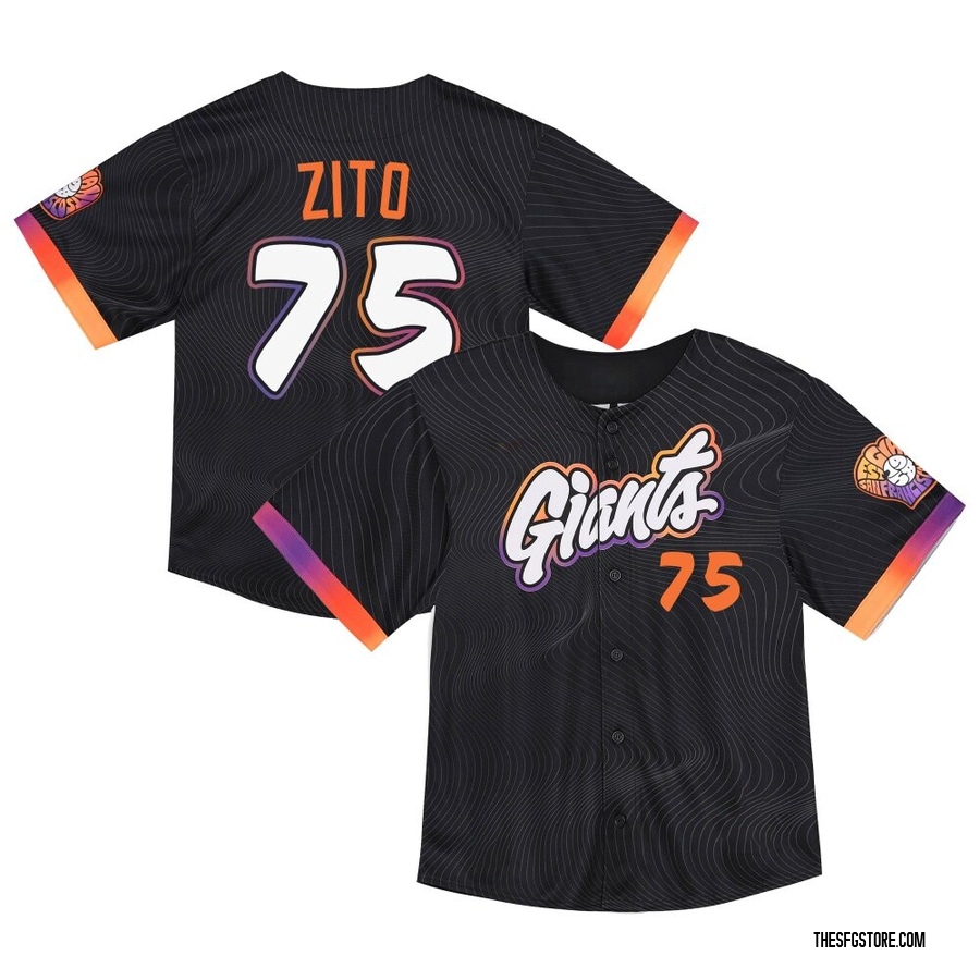 Anthracite Limited Barry Zito Toddler San Francisco Giants 2025 City Connect Jersey