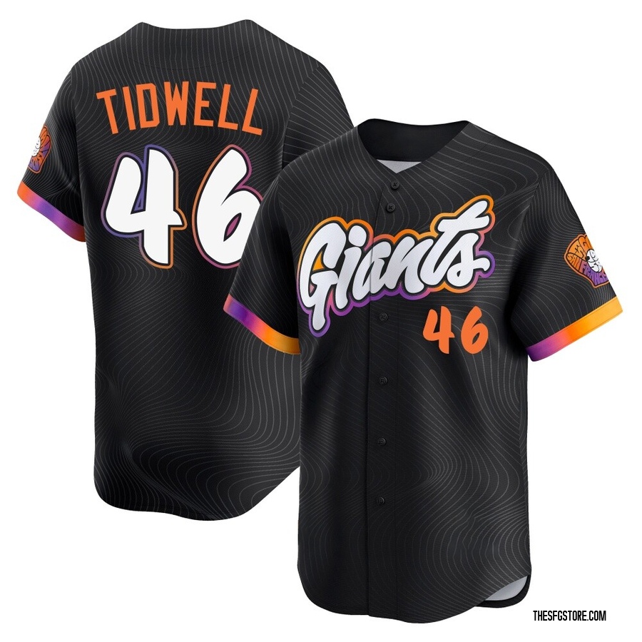 Anthracite Limited Blade Tidwell Men's San Francisco Giants 2025 City Connect Jersey