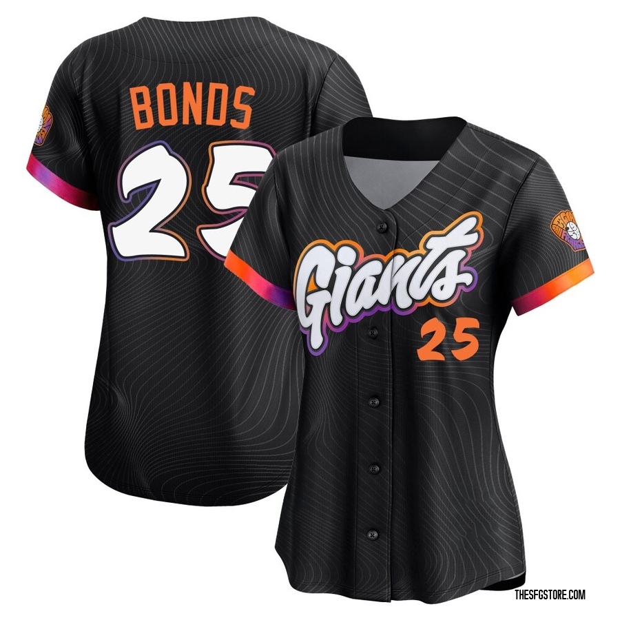 Anthracite Limited Bobby Bonds Women's San Francisco Giants 2025 City Connect Jersey